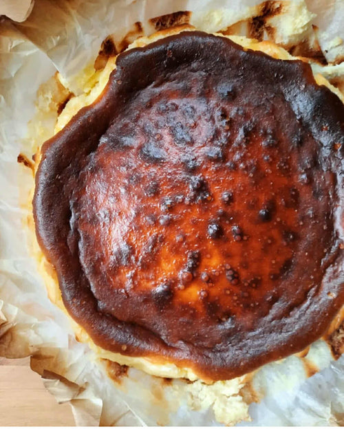 BURNT BASQUE CHEESECAKE